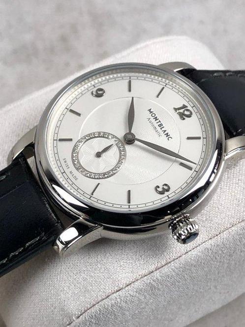 Montblanc - Star Legacy Small Second Diamonds Automatic -, Handtassen en Accessoires, Horloges | Heren