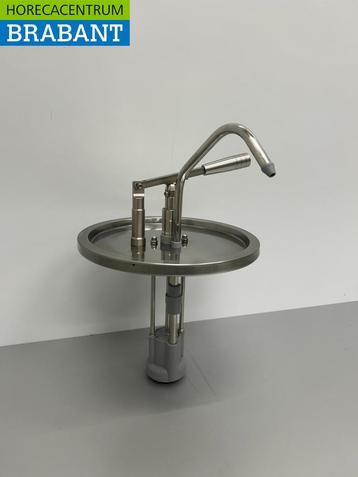HCB RVS Emmerdispenser Sausdispenser Sauspomp met, Ophalen of Verzenden