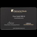 Duitsland. Gold bar 1/200 oz de lingot dor Secain Card