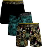 Muchachomalo Boxershorts 3-Pack Man Rooster maat M Heren, Verzenden, Zwart, Muchachomalo, Boxer