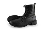 Mustang veterboots in maat 43 Zwart | 15% korting, Kleding | Dames, Schoenen, Verzenden, Zwart, Overige typen, Zo goed als nieuw