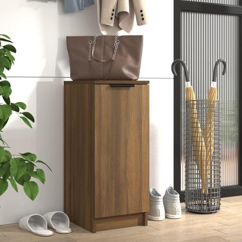 vidaXL Schoenenkast 30x35x70 cm bewerkt hout bruin, Huis en Inrichting, Kasten | Overige, Nieuw, Verzenden