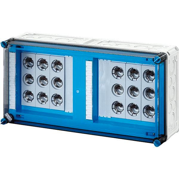 Hensel Mi 6x63A Boîte À Fusibles IP65 Avec Rail 250A 5 Pôles, Bricolage & Construction, Électricité & Câbles, Envoi