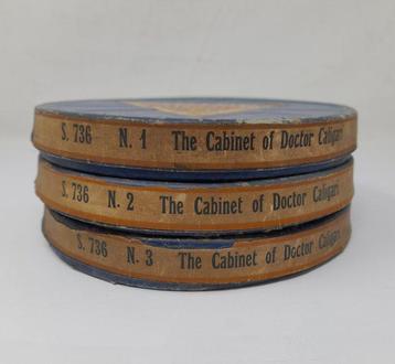 Pathe 3x9.5mm cine reel | The Cabinet of Doctor Caligari |