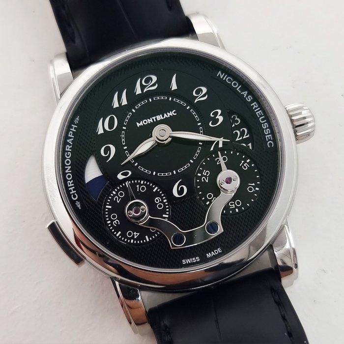 Montblanc - Nicolas Rieussec Chronograph Monopusher - 106488, Handtassen en Accessoires, Horloges | Heren