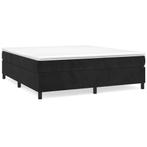 Zwart Fluweel Bed 200x200cm | Tweede Kansje! (bedframe), Verzenden