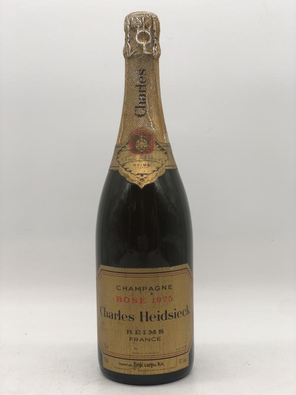 1 x 75cl Charles Heidsieck Rose Vintage Champage 1975, Verzamelen, Wijnen, Frankrijk, Champagne, Nieuw, Ophalen of Verzenden