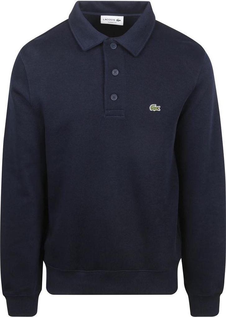 Lacoste Sweatshirt Poloshirt Navy maat Maat 48/50 (M) Heren, Kleding | Heren, Truien en Vesten, Blauw, Nieuw, Maat 48/50 (M), Verzenden