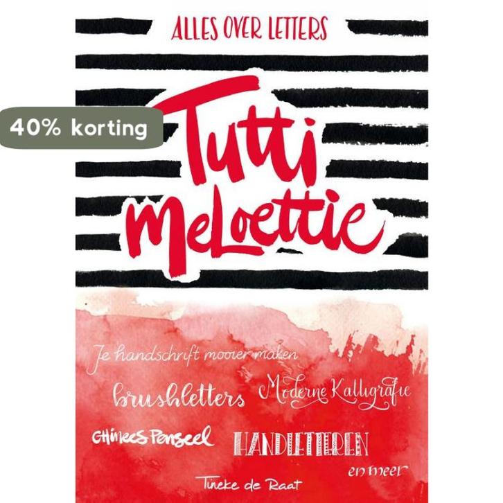 Raat, Tutti meloettie - alles over letters 9789082752205, Boeken, Hobby en Vrije tijd, Gelezen, Verzenden