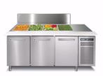 Afinox Saladette werkbank Salspring 3C | 3 deurs | Geheel, Zakelijke goederen, Verzenden, Nieuw in verpakking