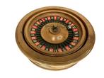 Roue de roulette miniature - Bois, Plomb - Fin du XIXe