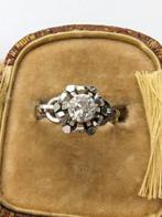 Ring - 18 karaat Witgoud Diamant  (Natuurlijk), Handtassen en Accessoires