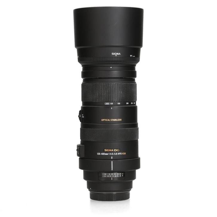 Sigma 120-400mm F4.5-5.6 APO HSM - Canon, Audio, Tv en Foto, Foto | Lenzen en Objectieven, Zo goed als nieuw, Ophalen of Verzenden