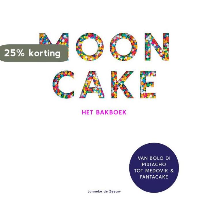 Mooncake 9789082834352 Jonneke de Zeeuw, Boeken, Kookboeken, Zo goed als nieuw, Verzenden