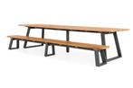 Suns Tomar eettafel en bench 220 x 100 cm |, Tuin en Terras, Nieuw