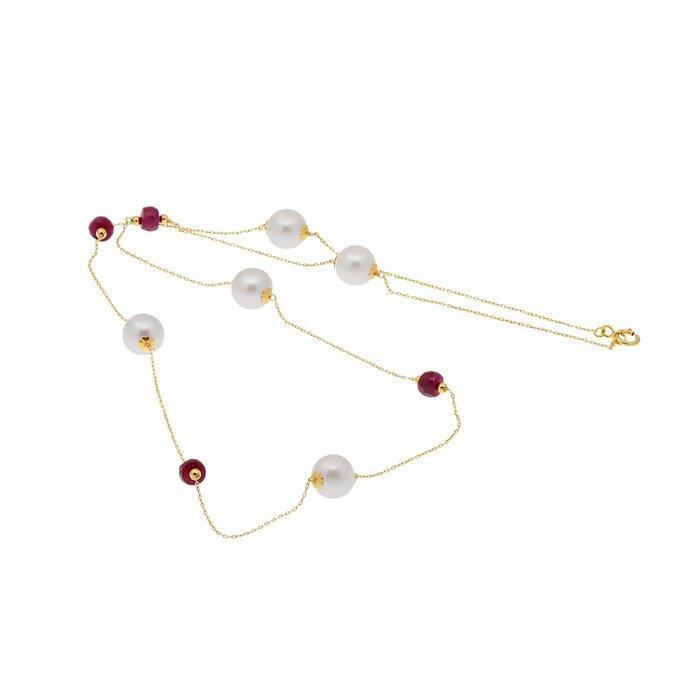 Zonder minimumprijs - Halsketting - 18 karaat Geel goud, Handtassen en Accessoires, Kettingen