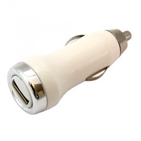 Autolader adapter USB 2A Wit (Aanstekerplugs), Telecommunicatie, Overige Telecommunicatie, Nieuw, Verzenden