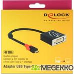 Delock 61213 Adapter USB Type-C male > DVI female (DP Alt, Verzenden, Nieuw