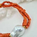 Bloedkoraal - Zilver, Verguld - Armband - CORALLO