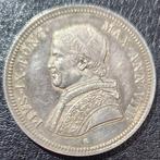 Vatican. 50 Baiocchi 1853, Postzegels en Munten