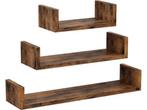 Veiling - iBella Living wandplanken set van 3 U vorm, Huis en Inrichting, Nieuw