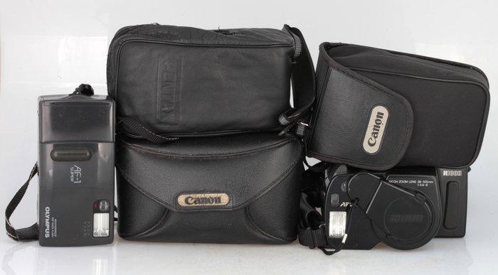 Olympus, Ricoh, Canon, Pentax 5 Kleinbildkameras: AF-1 Super, Audio, Tv en Foto, Fotocamera's Analoog