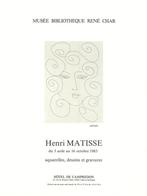 Henri Matisse (1869-1954) - Affiche - Exposition Musée