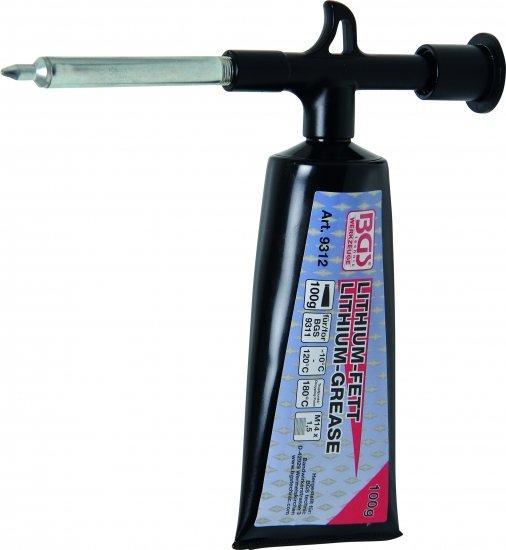 Bgs Technic Mini Grease Gun met 100 g Lithium Grease (1 Tube, Auto diversen, Autogereedschap, Verzenden