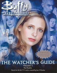 Buffy the vampire slayer: the watchers guide (Paperback), Livres, Livres Autre, Envoi