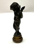 Antiek bronzen lakzegel – Cherub / Cupido – 19e eeuw - Zegel, Antiek en Kunst