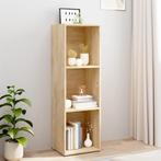 vidaXL Boekenkast/tv-meubel 36x30x114cm bewerkt hout sonoma, Huis en Inrichting, Verzenden, Nieuw