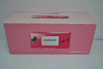 GameBoy Advance Micro Pink (BOXED)