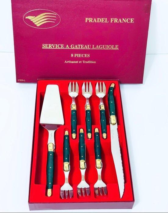 Laguiole - Bestekset - Messing, Staal, Antiquités & Art, Antiquités | Ustensiles de cuisine