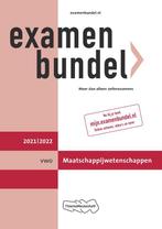 Examenbundel vwo Maatschappijwetenschappen 2021/2022, Boeken, Gelezen, Verzenden