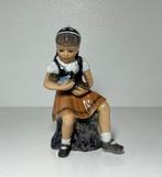 Dahl Jensen - Figurine - Dahl Jensen Girl with Teddy Bear