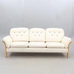 Sofa - Hout, Textiel - 3-zitsbank — 1970s Zweedse, Antiek en Kunst