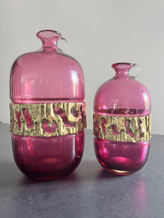 Esperia - Angelo Brotto - Iside - Vaas (2) - Muranoglas, Antiek en Kunst, Antiek | Glaswerk en Kristal