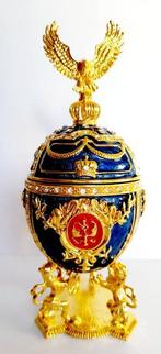 Fabergé ei - Dubbele adelaar op de kroon - Huevo Imperial