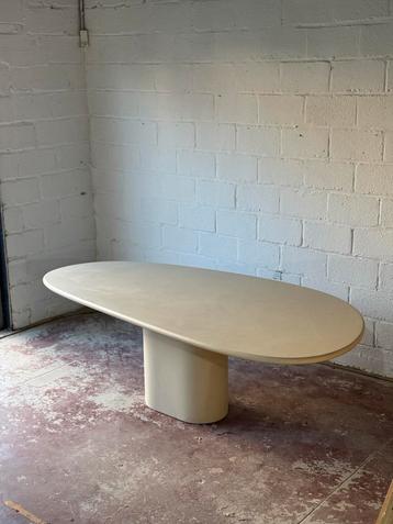 Ovale MORTEX tafel met ovale voet – 240 cm x 120 cm – Nieuw, Ophalen of Verzenden