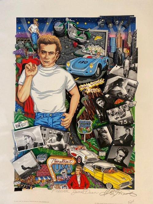 Charles Fazzino (1955) - ForeverJames Dean, Antiek en Kunst, Antiek | Overige Antiek