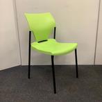 design Kantinestoel, stapelstoel, IOKO, groen - zwart, Huis en Inrichting, Gebruikt, Zwart, Eén