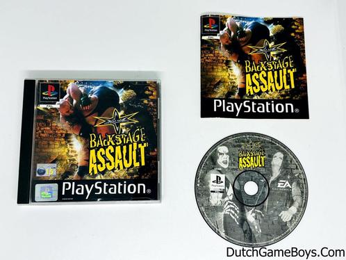 Playstation 1 / PS1 - WCW - Backstage Assault, Games en Spelcomputers, Games | Sony PlayStation 1, Gebruikt, Verzenden