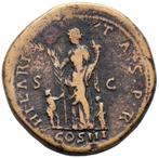 Empire romain. Hadrien (117-138 apr. J.-C.). Sestertius Rome