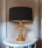Lamp - Design Chic - Zeldzaam model - Verguld metaal, Glas,, Antiek en Kunst
