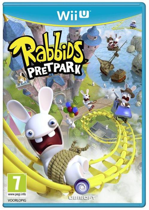 Rabbids Pretpark (Nintendo WiiU tweedehands game), Games en Spelcomputers, Spelcomputers | Nintendo Wii, Ophalen of Verzenden