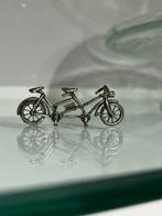 Sculpture, Tandem in argento 800 - 3 cm - Argent - 1985