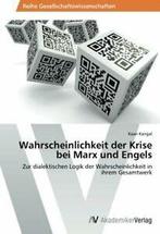 Wahrscheinlichkeit der Krise bei Marx und Engels. Kaan, Verzenden, Kangal Kaan
