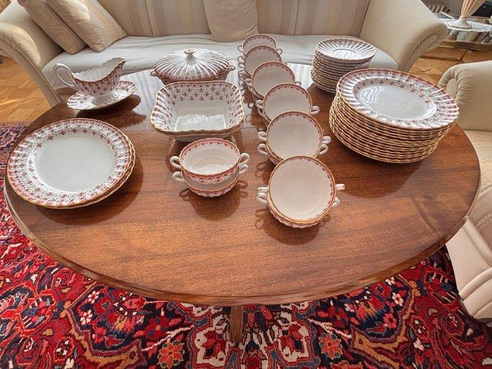 Spode - Waiter (50) - Fleur de Lys - Beenderporselein, Antiek en Kunst, Antiek | Meubels | Tafels