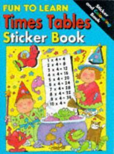 Fun to Learn S.: Times Tables Sticker Book (Stickers), Livres, Livres Autre, Envoi