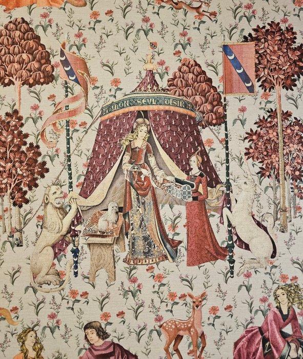 NEW kleurschema Beperkte oplage tessuto di Lusso, Antiek en Kunst, Antiek | Tapijten, Tafelkleden en Textiel